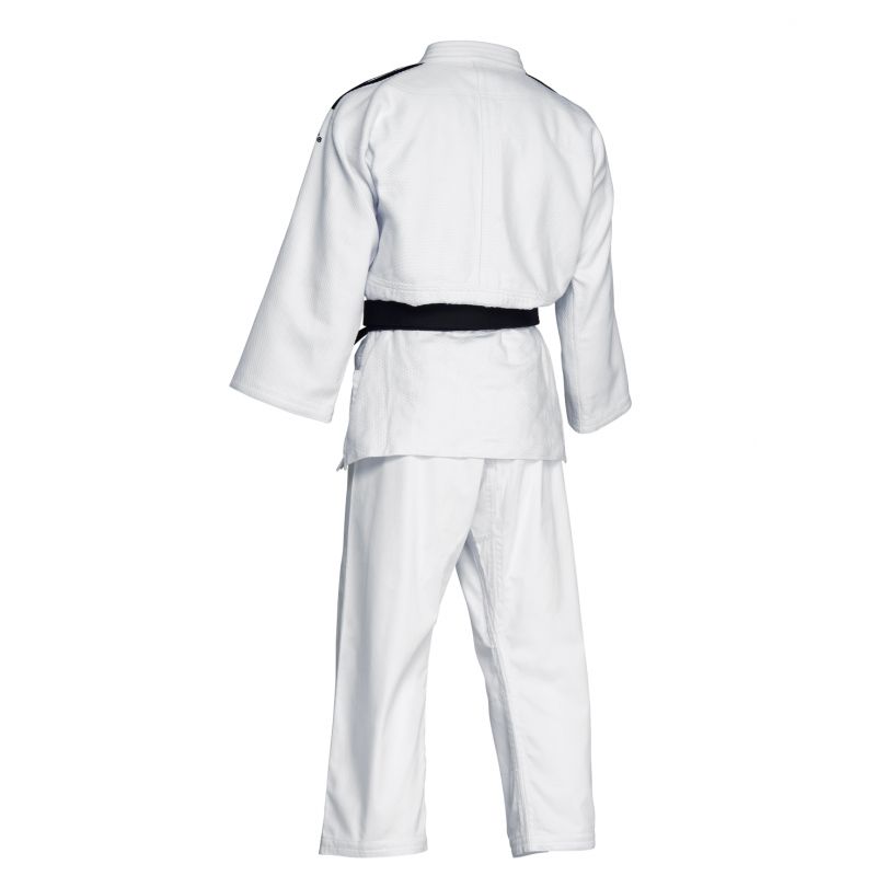 Adidas JU kimono Champion II IJF 690g, biele