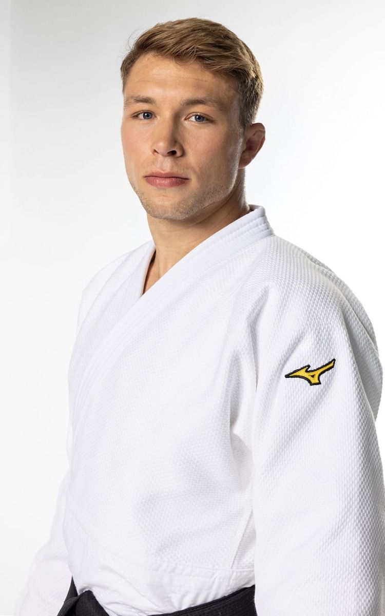 Mizuno JU κιμονό Yusho III IJF 750g, λευκό