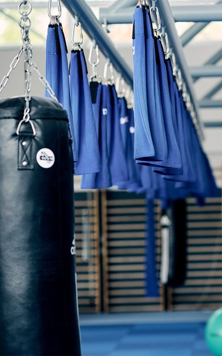 Moskito vadbeni oprijem za judo Trainer Gym, moder