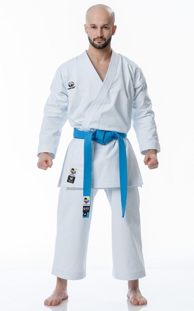 Tokaido KA kimono Kata Master Athletic WKF 340g, biele