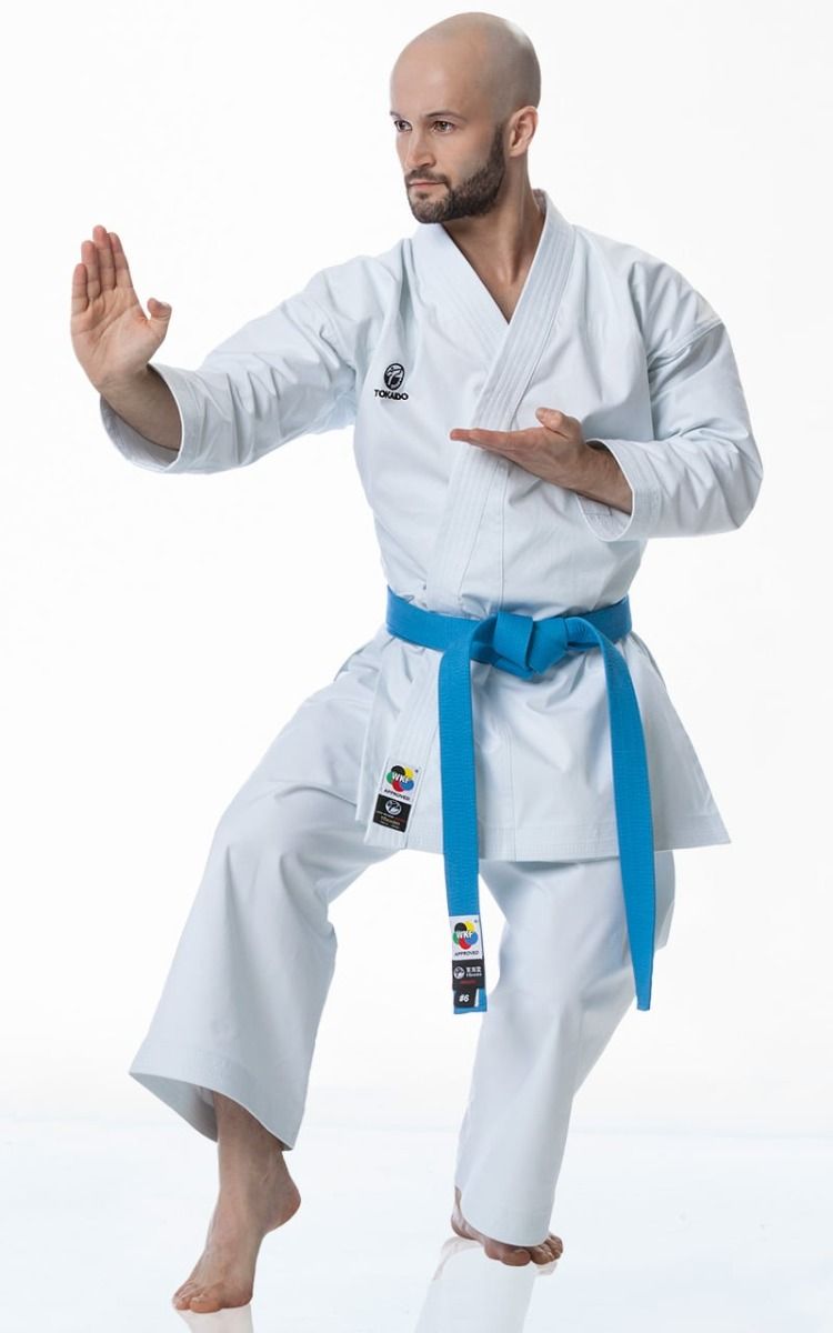 Tokaido KA kimono Kata Master Athletic WKF 340g, biele