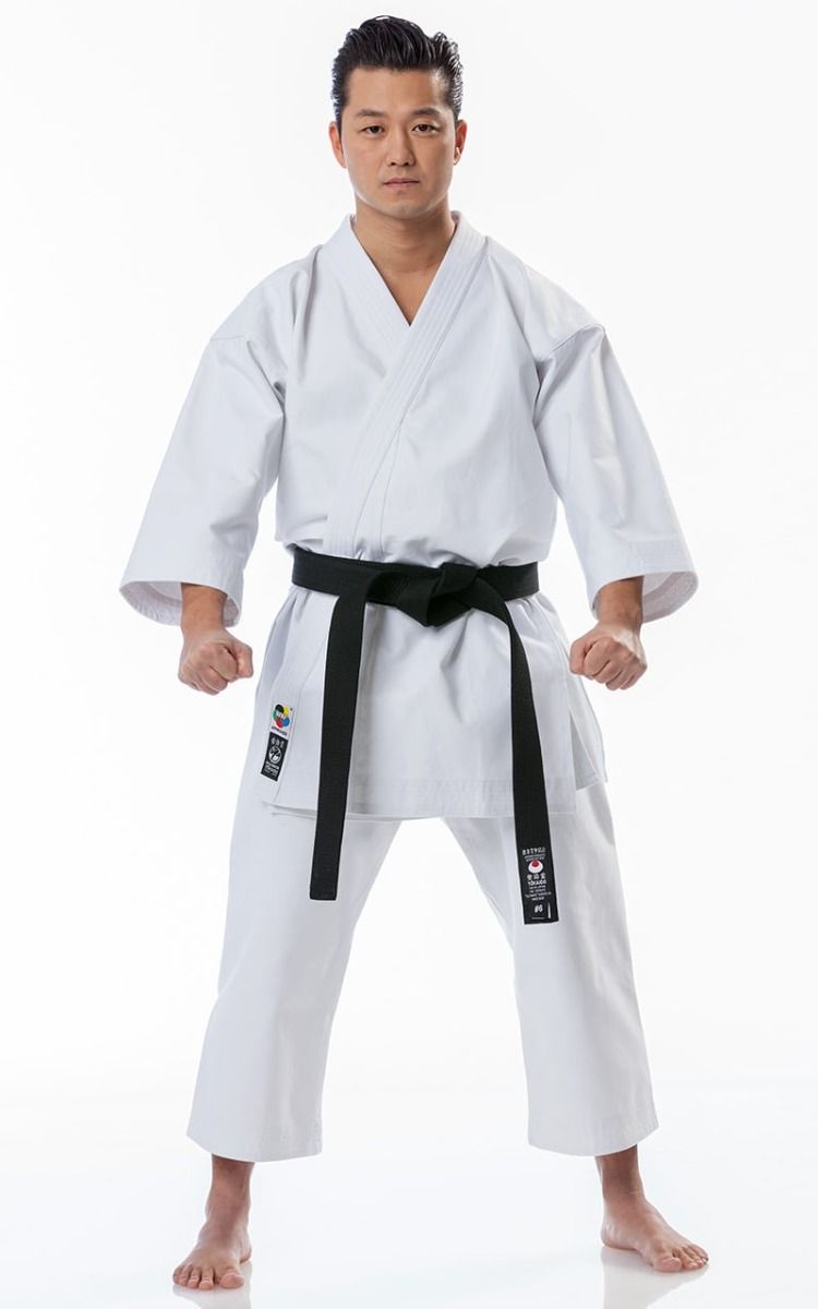 Tokaido KA kimono Kata Master Japan WKF 340g, biele