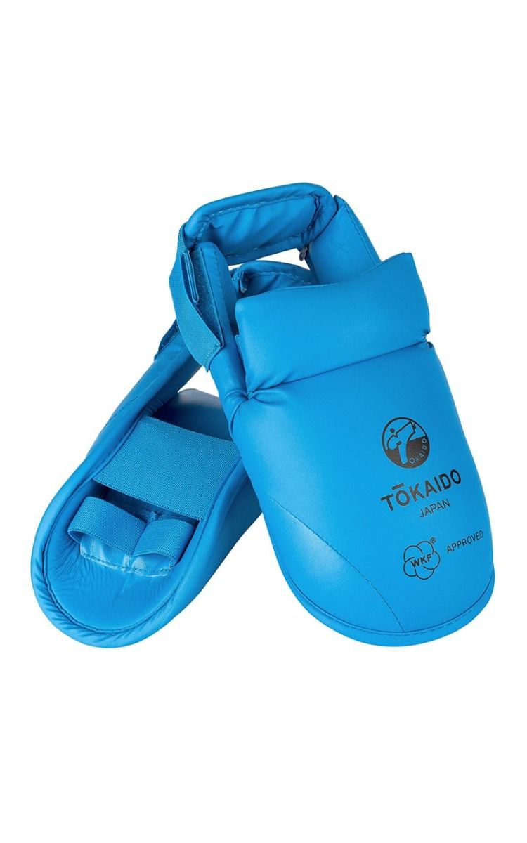 Tokaido WKF Instep Protectors, Blue