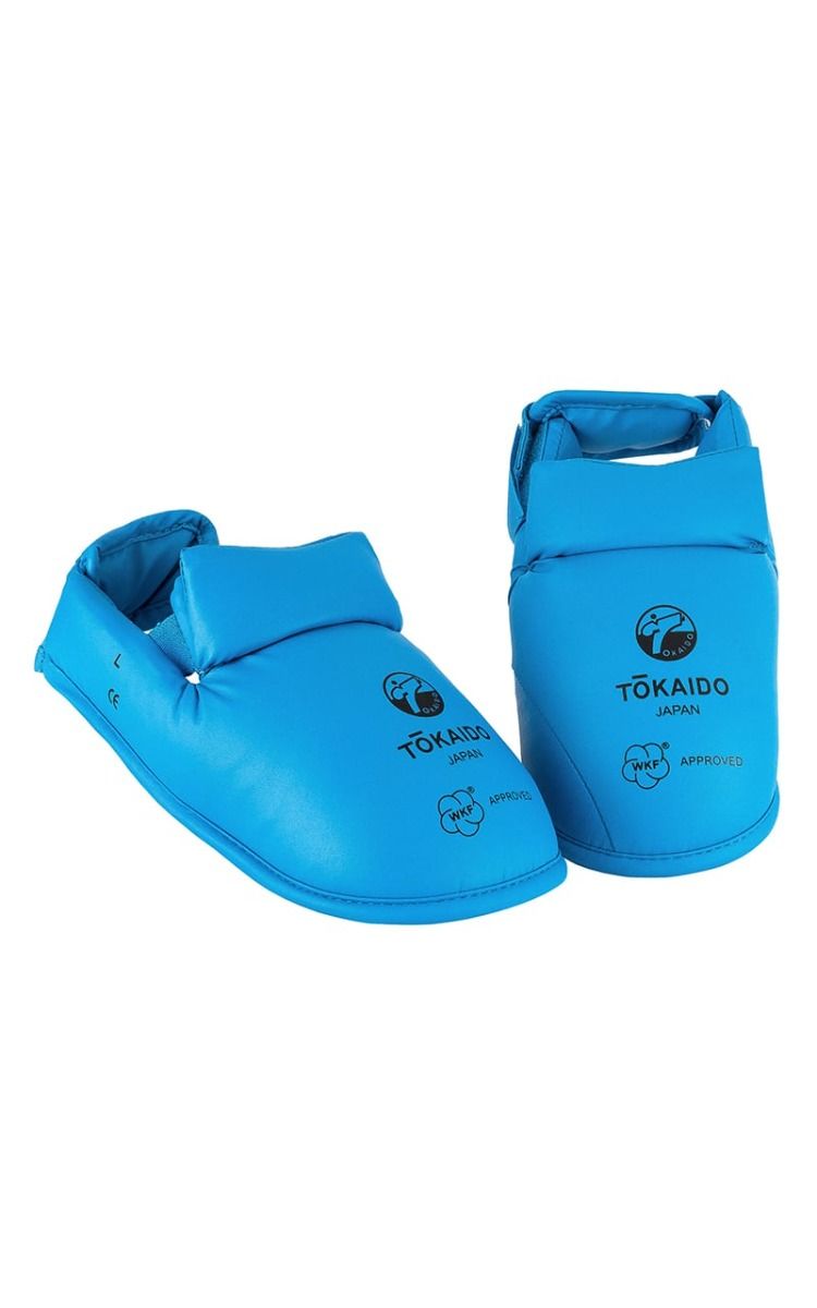 Tokaido WKF Instep Protectors, Blue