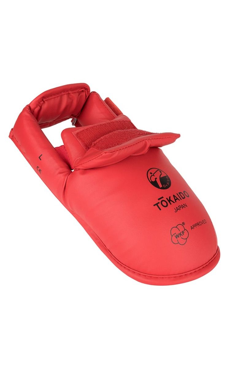 Tokaido chrániče priehlavkov WKF, červené
