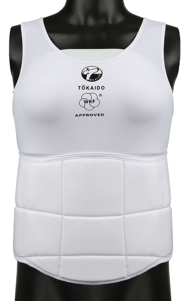 Tokaido chránič tela PRO Lady WKF, biely