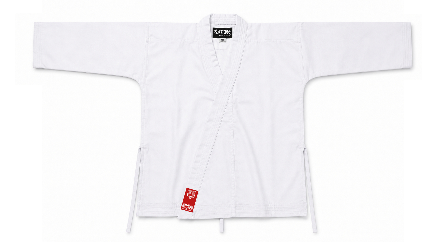 Katsudo Kata Competition kimono 470g, biele