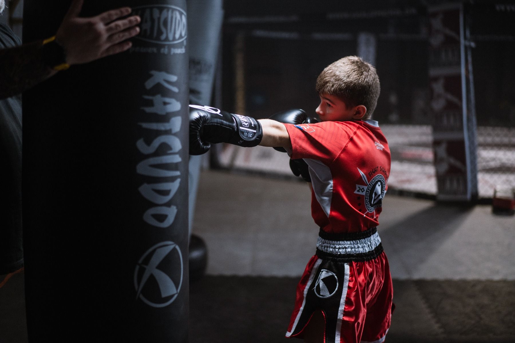Katsudo plastic boxing bag Texa, black