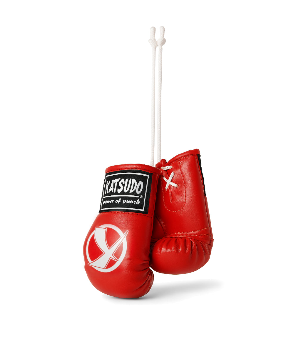 Katsudo miniatúra box rukavíc Miniglo 2.0, červená