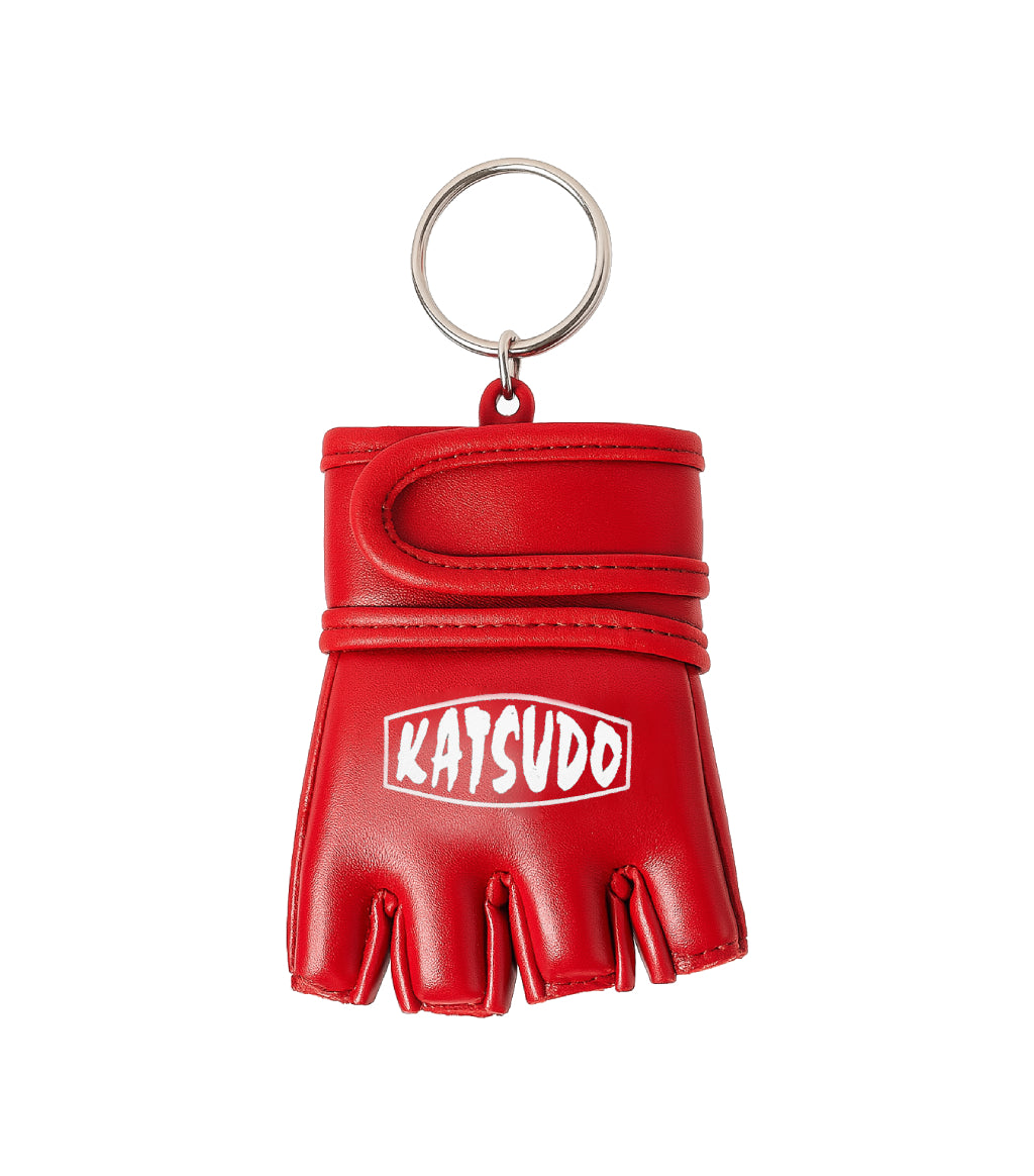 Katsudo MMA Gloves Miniature FightBit, Red