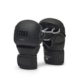 Leone MMA sparingové rukavice Black Edition, čierne