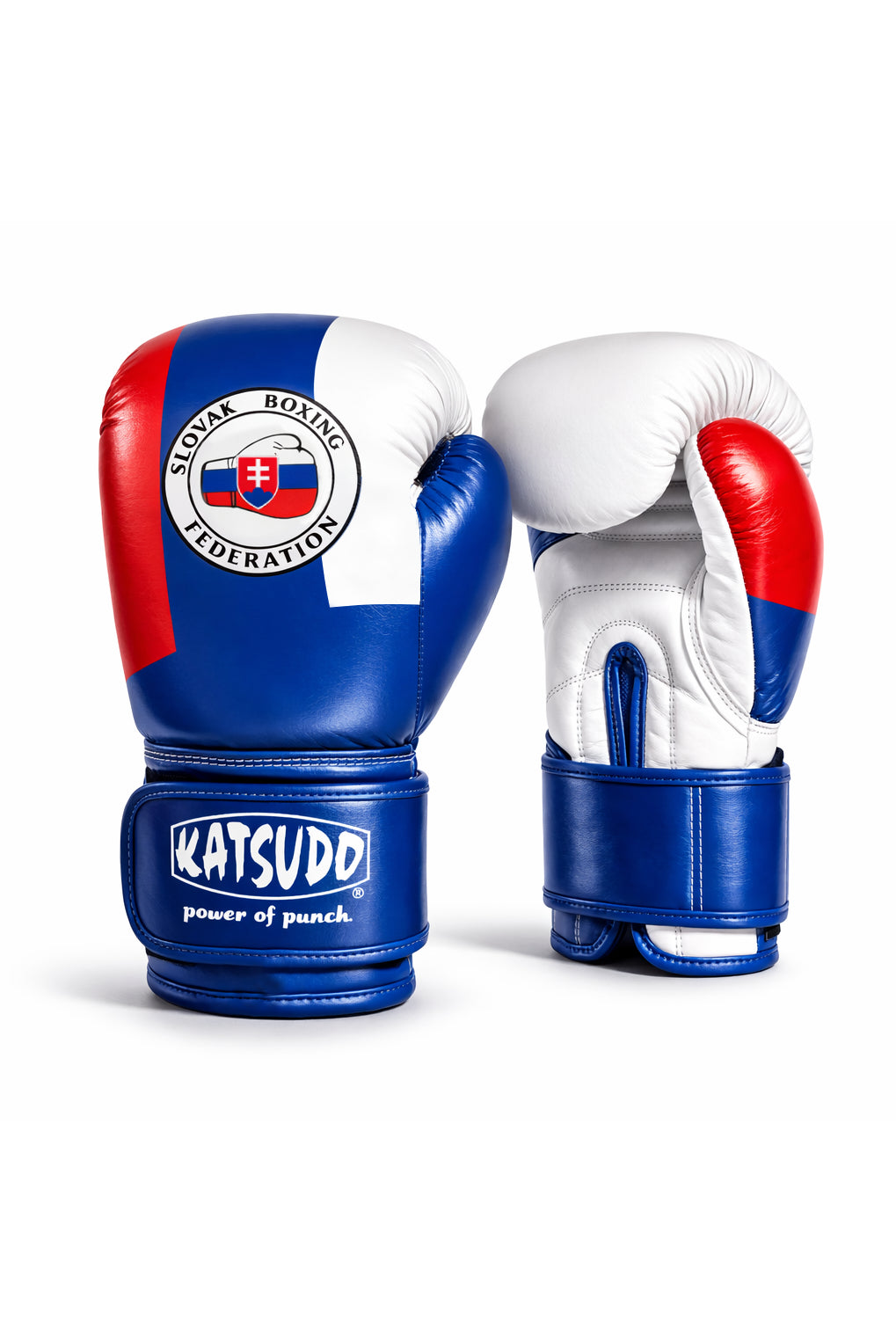 Katsudo SBF competition boxing gloves, blue