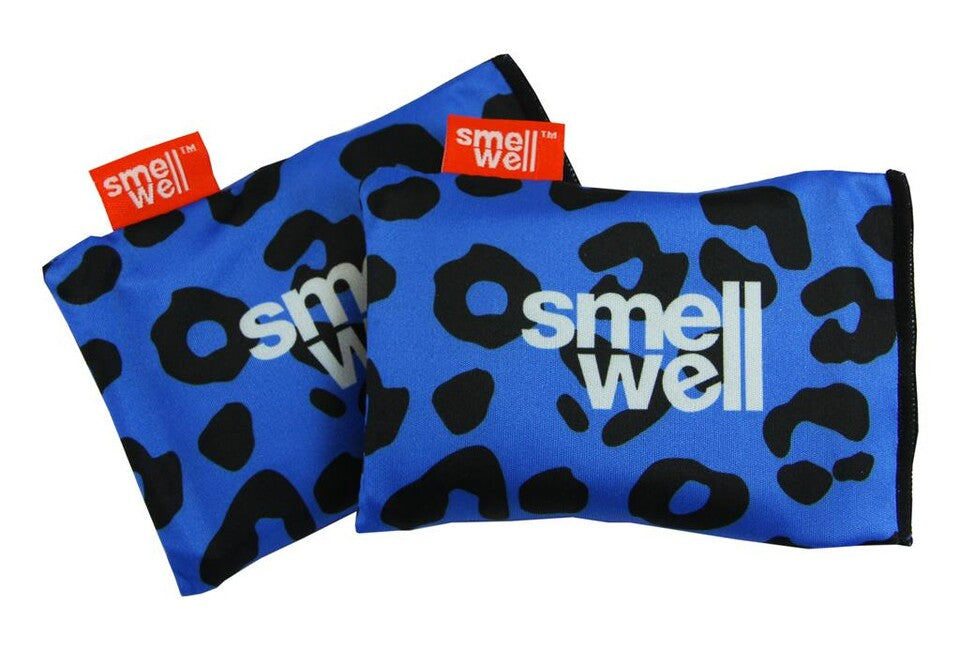 SmellWell Active Multi-Purpose Deodorizer Leopard Blue