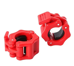 Katsudo PVC Olympic Barbell Collar Snapra, Red