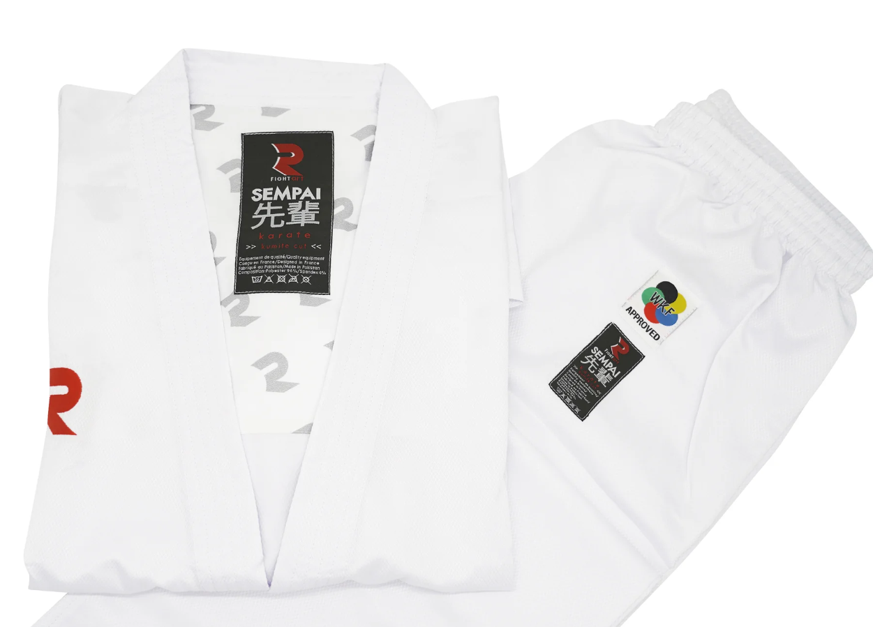 Fight Art KA kimono Sempai WKF 120g, bel
