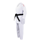 Fight Art KA kimono Sempai WKF 120g, červené znaky