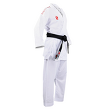 Fight Art KA kimono Sempai WKF 120g, červené znaky