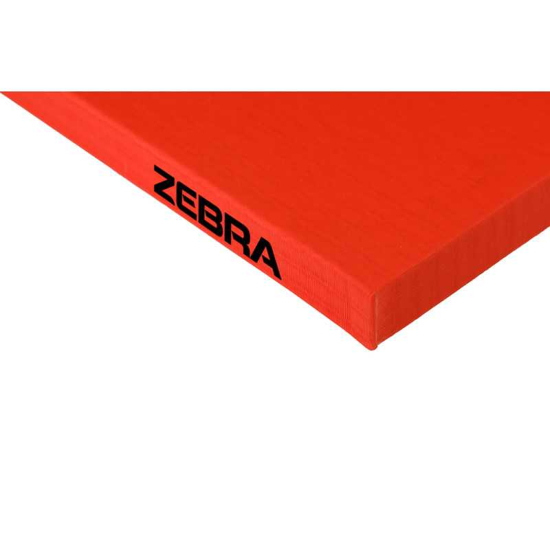 Zebra tatami, červená