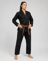 Katsudo Yori dámske Jiu Jitsu kimono 450g, čierne