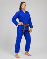 Katsudo Yori dámske Jiu Jitsu kimono 450g, modré