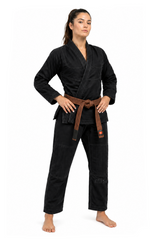 Katsudo Yori dámske Jiu Jitsu kimono 450g, čierne